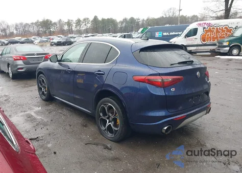 2020 Alfa Romeo Stelvio Ti Awd из США, поврежденный, VIN ZASPAKBN1L7C86945